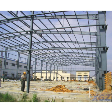 Edificio de almacén prefabricado con estructura de acero pesado y de acero pesado galvanizado en caliente
